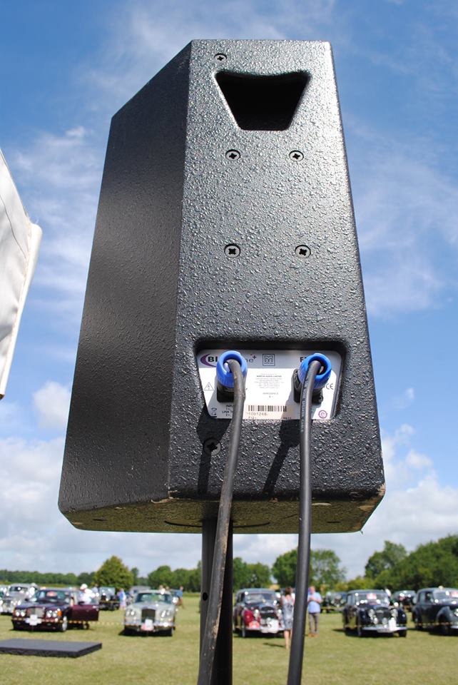 Bentley Drivers Club 8 x loudspeakers and wireless mics